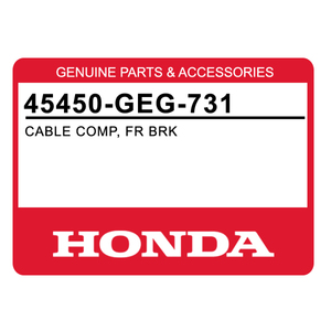 Linka hamulcowa przód Honda CD 50 S Benley 96-99
