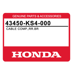 Linka hamulca tył Honda CN 250 86-98 Spazio Helix