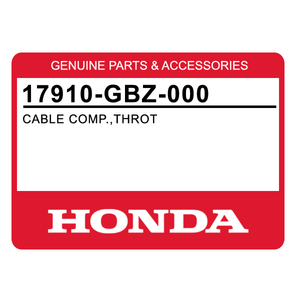Linka gazu otwierająca Honda MG 50 X/1/3 Magna 50 99-03