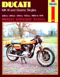 Instrukcja serwisowa Ducati MkIII & Desmo Singles 69-76 wersja elektroniczna