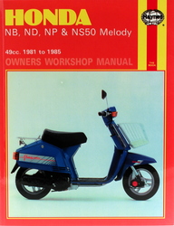Instrukcja serwisowa Honda NS 50 Melody 82-85
