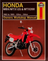 Instrukcja serwisowa Honda MBX 125 MTX 125 200