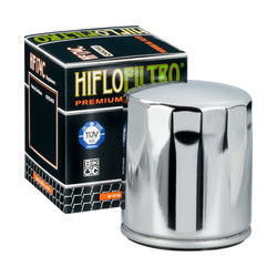 Filtr oleju HiFlo HF174C chromowany