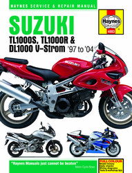 Instrukcja serwisowa Suzuki TL 1000 DL 1000 V-Strom 97-04