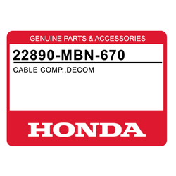 Linka dekompresatora Honda XR 650 R 00-07