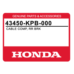 Linka hamulca ręcznego Honda NSS 250 01-04